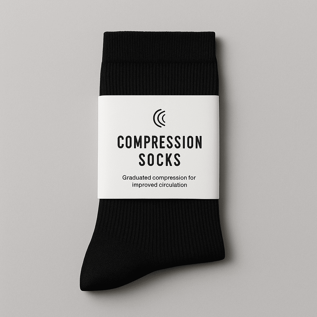 Comprelle™ – Chaussettes de Compression pour Mollets Larges
