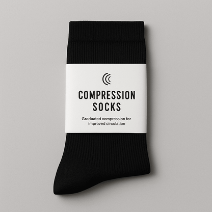 Comprelle™ – Chaussettes de Compression pour Mollets Larges