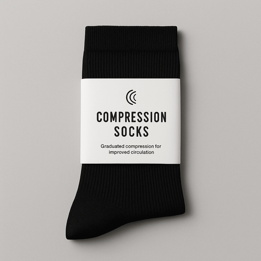 Chaussettes de Compression Comprelle™ – Jambes Légères et Mollets Larges