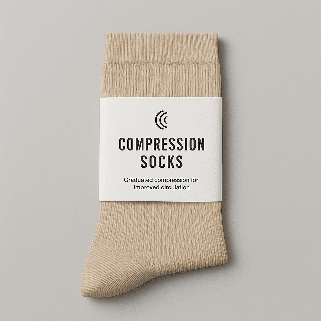 Comprelle™ – Chaussettes de Compression pour Mollets Larges