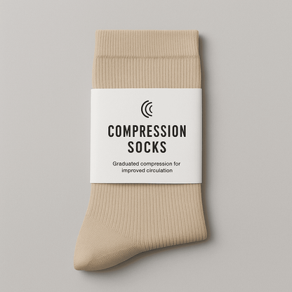 Comprelle™ – Chaussettes de Compression pour Mollets Larges